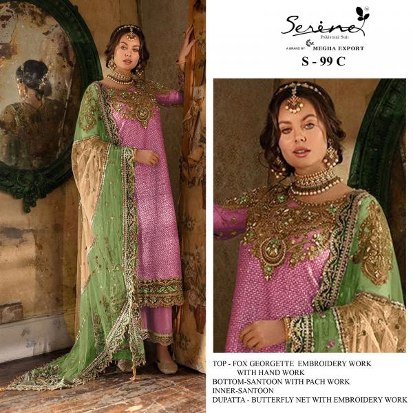 Serine S 99 A To D Exclusive Designer Pakistani Suit Collection